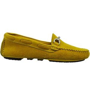 Calzoleria Toscana Ladies 3254 Suede Yellow